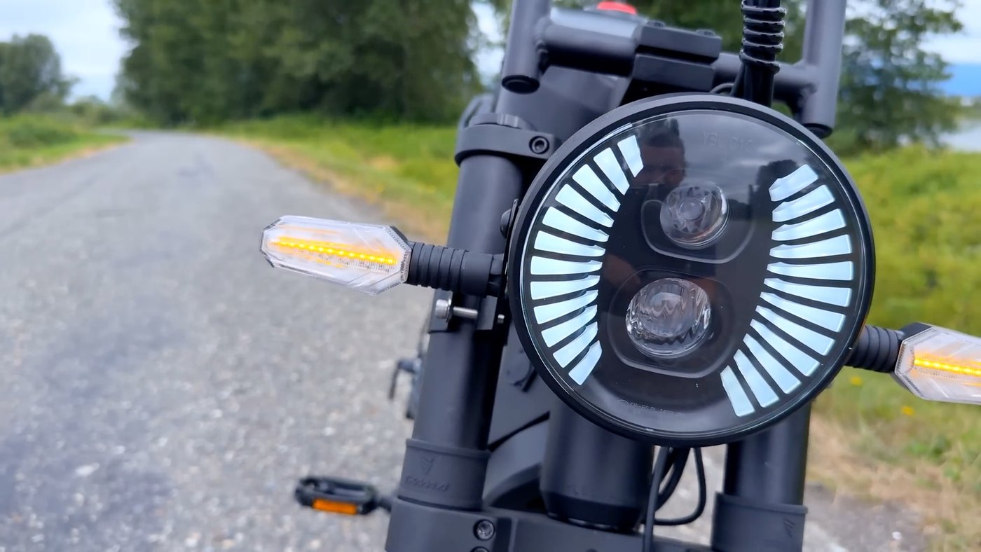 Mini Goat headlight and turn signals