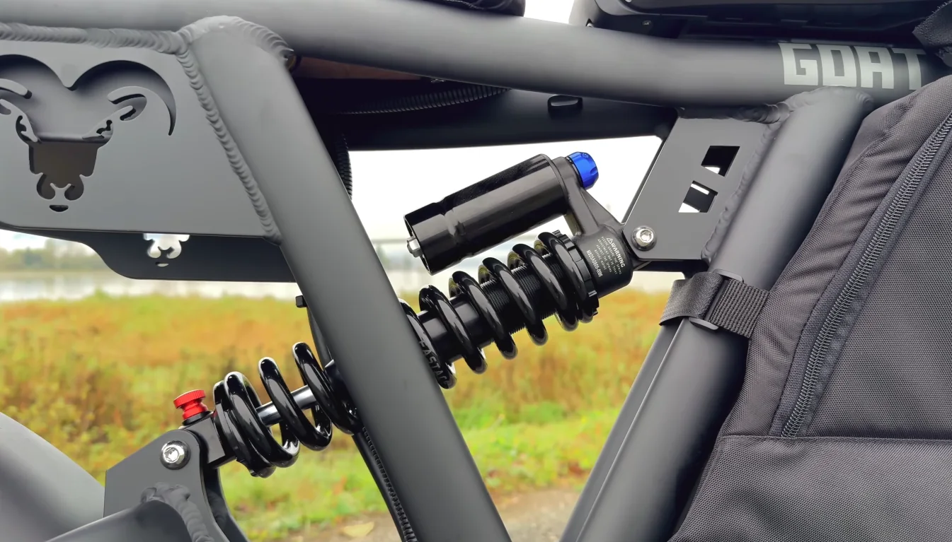 Motor Goat FASTACE coil rear shock and frame